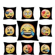 emoji pillow cover