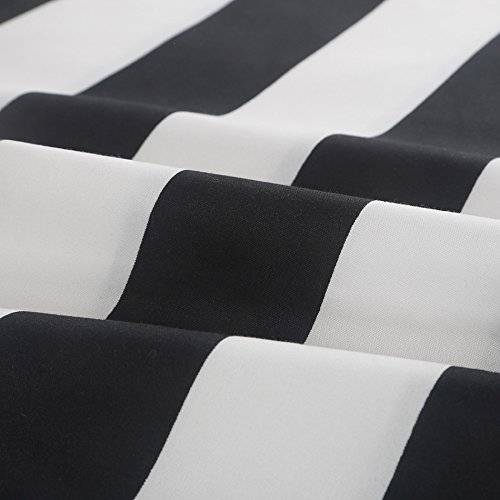 Black White Stripe Duvet Cover Style Cotton Bedding Set