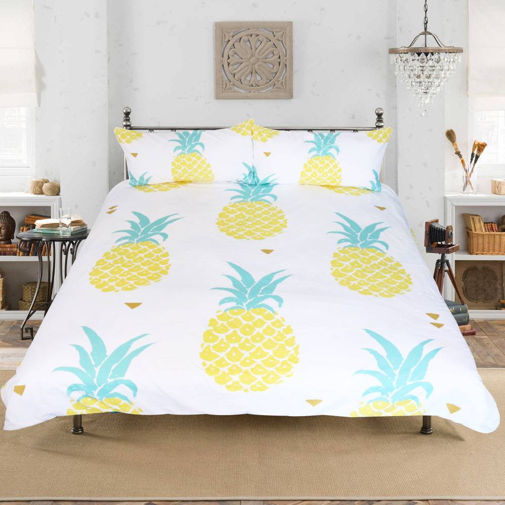 pineapple bed sheets for sale