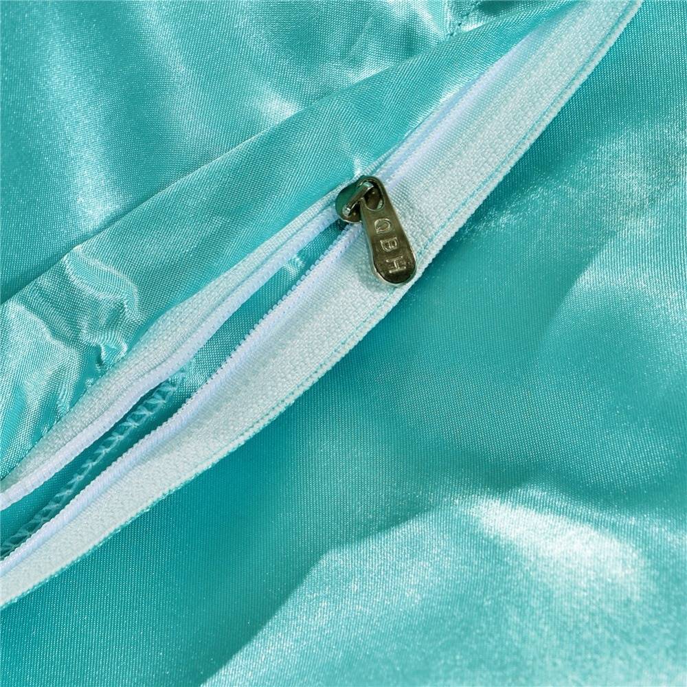 Satin Duvet Cover Luxury 3 pc Bedding Set (5 colors) - Best Quality Bedding