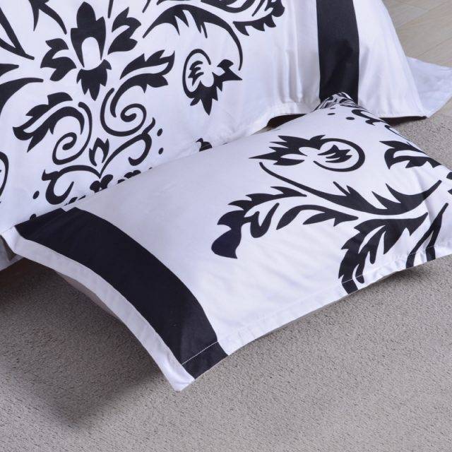 Red Black White Duvet Cover 3 Colors