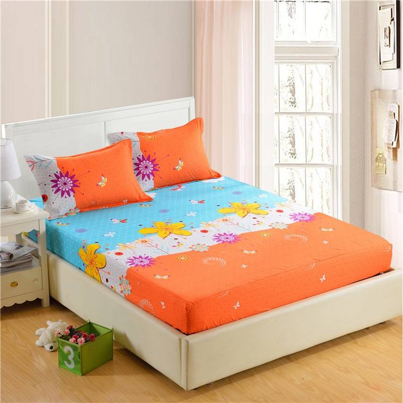 100 Polyester Fitted Sheet Hypoallergenic Bed Sheets 22 Designs