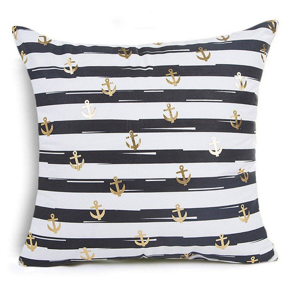 Gold Throw Pillows Cover Best Quality Bedding