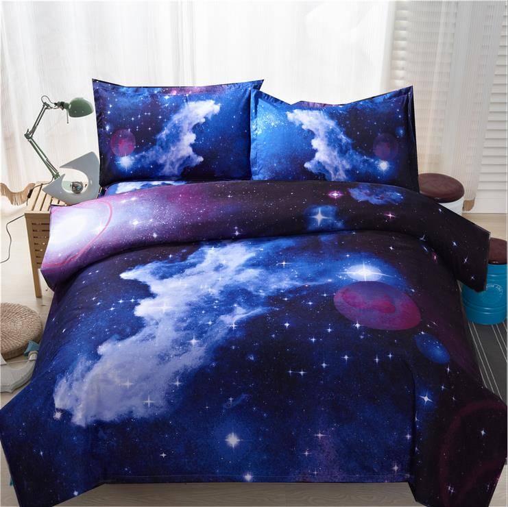 3d Galaxy Duvet Cover Space Themed Bed Linen Sets (16 styles) - Best ...